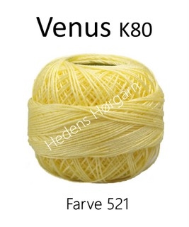 Venus K80 farve 521 Lys gul